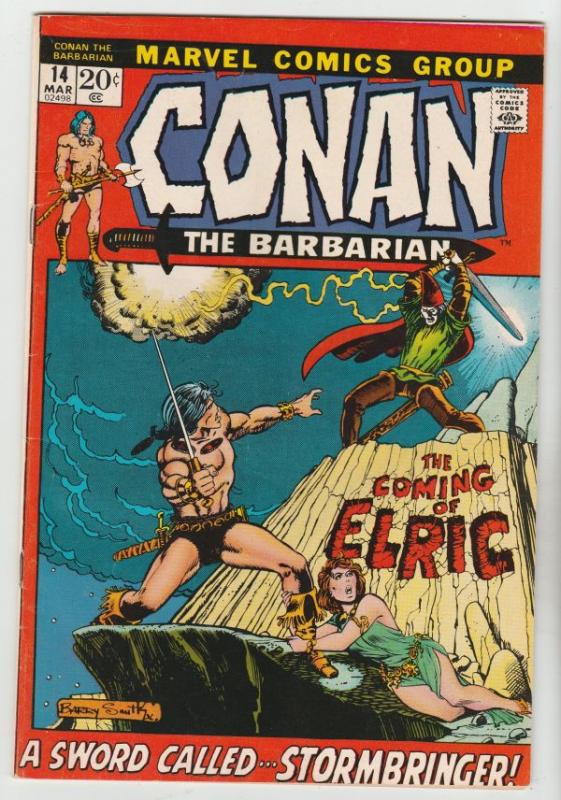 Conan the Barbarian #14 (Mar-72) VF/NM High-Grade Conan the Barbarian