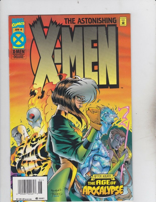 Marvel Comics! The Astonishing x-men!  After Xavier! x-men Deluxe!