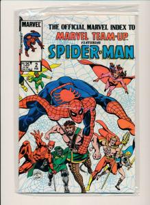 Marvel Set of 6- Index to Marvel Team-Up ft. SPIDER-MAN #1-6 F/VF (PF663)