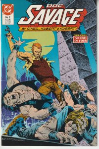 Doc Savage(mini series, 1987) # 2  The Tragic History of The Man of Bronze