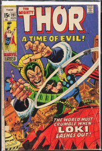 Thor #191 (1971) Thor