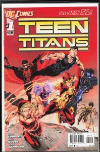 Teen Titans #1 Second Print Cover (2011) Teen Titans