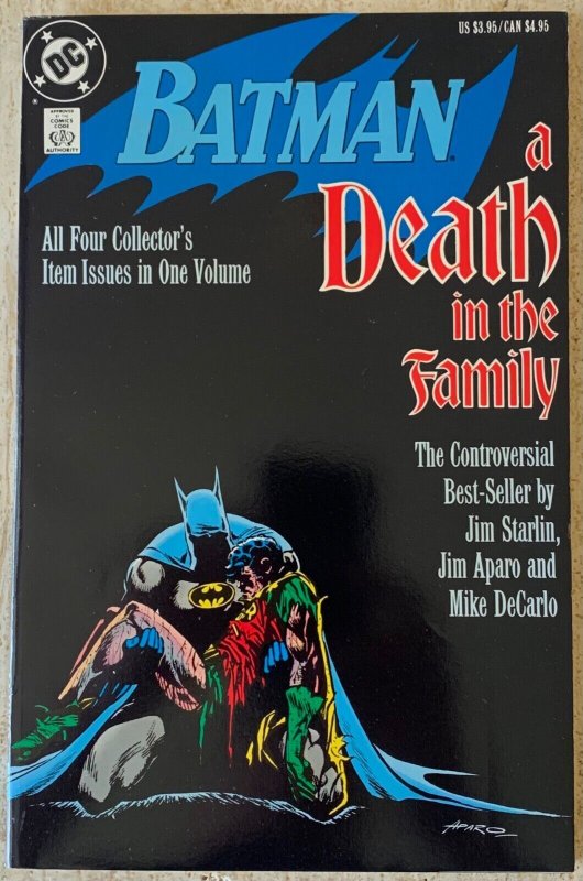 BATMAN: A DEATH IN THE FAMILY TPB + BATMAN: YEAR ONE TPB | FIRST PRINTINGS