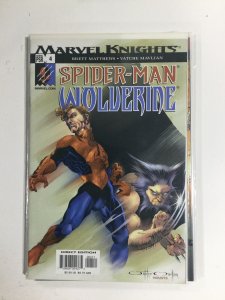 Marvel Knights: Spider-Man & Wolverine #4 (2003) NM3B117 NEAR MINT NM