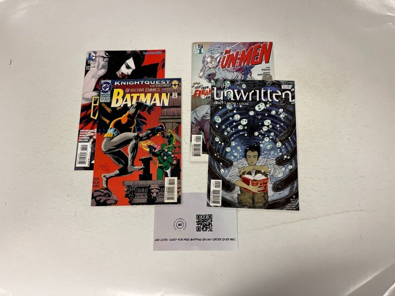 4 DC Comics Unwritten 19 Un-Men 1 Batman 674 Batwoman 34 39 JW17