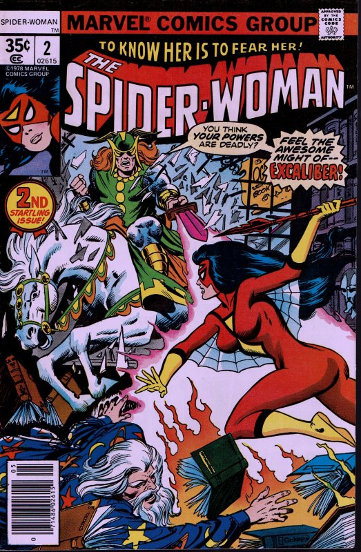 Spider-Woman #2 - VF/NM - 1978 Marvel