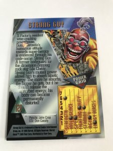 STRONG GUY #120 card : Marvel Metal 1995 Fleer Chromium; NM/M Avengers, base