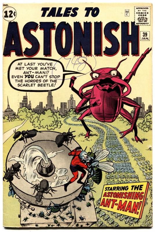 Tales to Astonish #39-Early Ant-Man-Jack Kirby-High Grade-Marvel VF