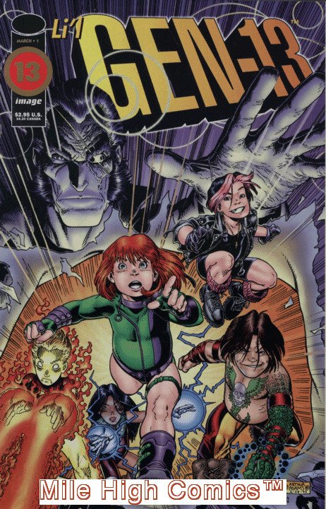 GEN-13 #1 VARIANT COVERS #1 C LIL GEN Fine Comics Book 