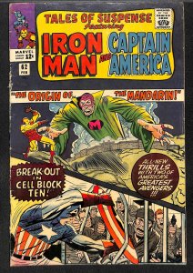 Tales Of Suspense #62 GD/VG 3.0 Mandarin! Iron Man