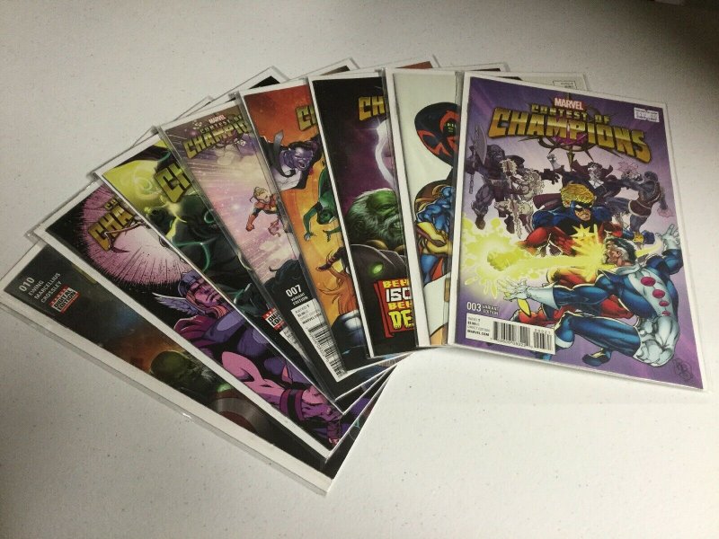 Contest Of Champions 3-10 With Variants Nm Near Mint Marvel Comics