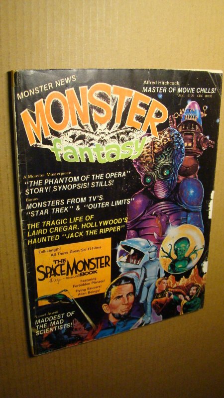 MONSTER FANTASY 4 SPACE MONSTER JACK THE RIPPER MAD SCIENTIST 1975 