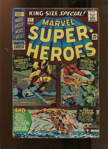 MARVEL SUPER HEROES #1 (4.0) KING SIZE SPECIAL 1966