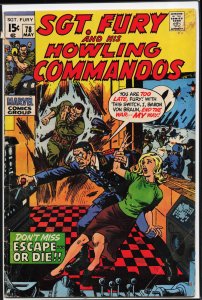 Sgt. Fury #78 (1970) Sgt. Fury