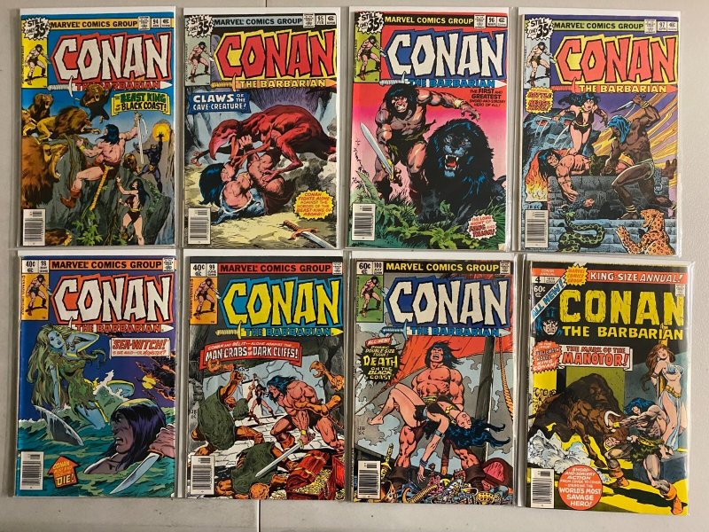 Conan the Barbarian lot #51-100 + 2 Anns Marvel (avg 5.0) 49 diff (1975 to 1979)