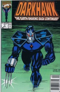 Darkhawk #7 ORIGINAL Vintage 1991 Marvel Comics