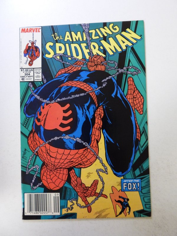 The Amazing Spider-Man #304 Newsstand Edition (1988) VF condition