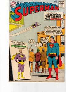 Superman #163 (1963) 1st Wonder-Man & Goofy Superman! VF/NM Utah CERTIFICATE WOW