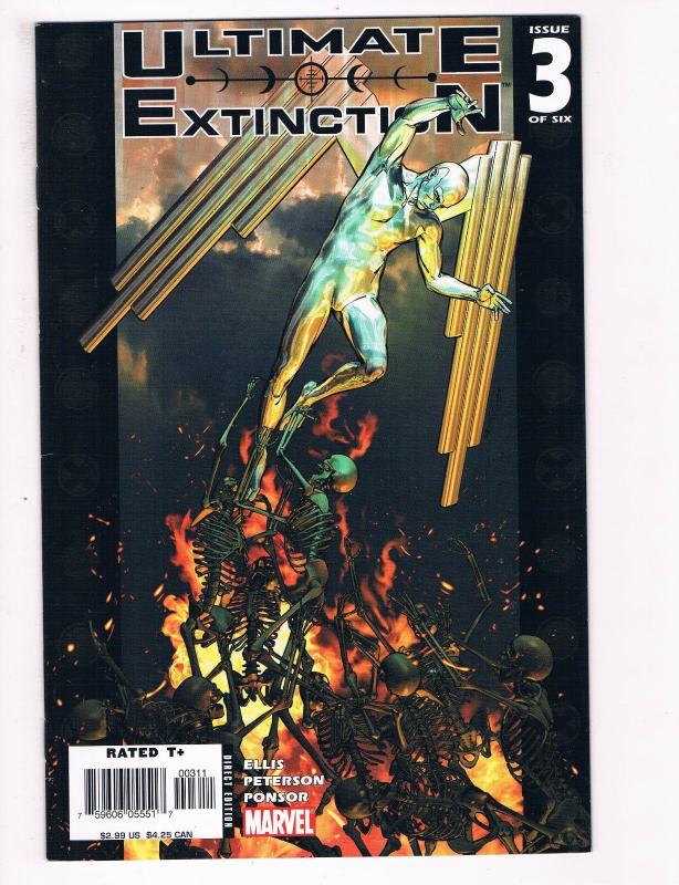 Ultimate Extinction # 3 of 6 NM Marvel Comics Avengers X-Men Warren Ellis S80