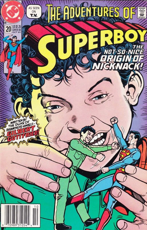 Adventures of Superboy, The #20 (Newsstand) FN ; DC | Written by Gilbert Gottfri