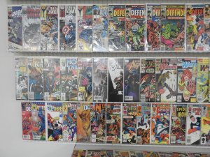 Huge Lot of 150+ Comics W/ X-Men, Daredevil, Captain America Avg. VF- Condition!