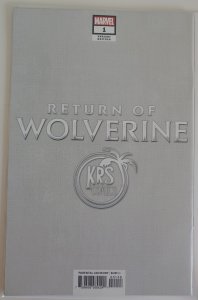 Return of Wolverine #1; KRS Exclusive Kirkham Virgin Variant