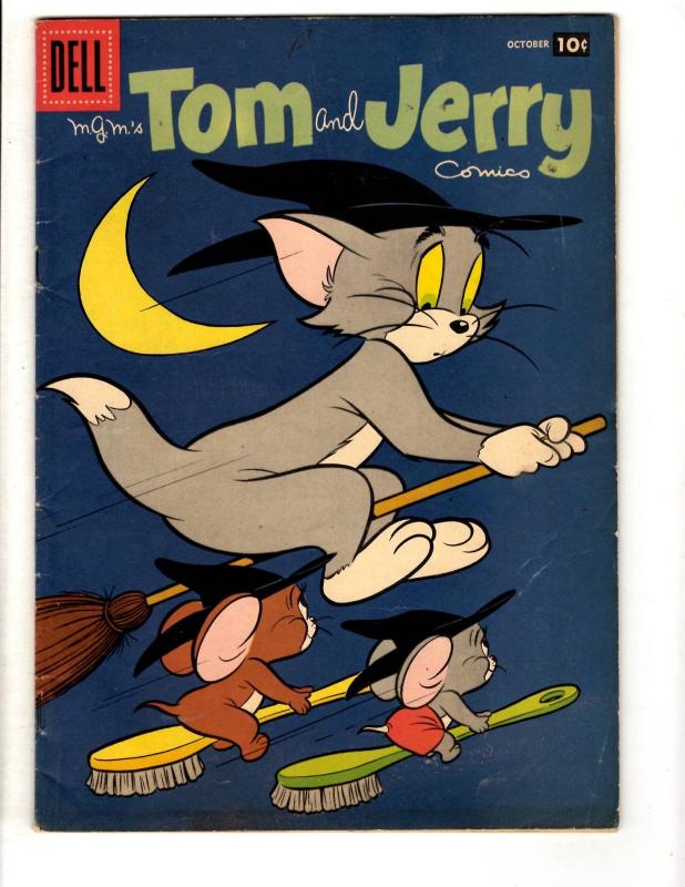 Tom & Jerry Comics # 159 FN Dell Comic Book Cat & Mouse Funny Animal JL2 