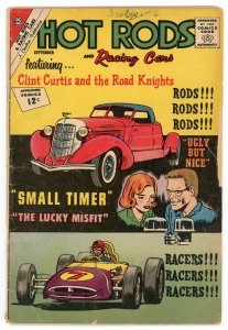 Hot Rods and Racing Cars #59 Charlton VG+