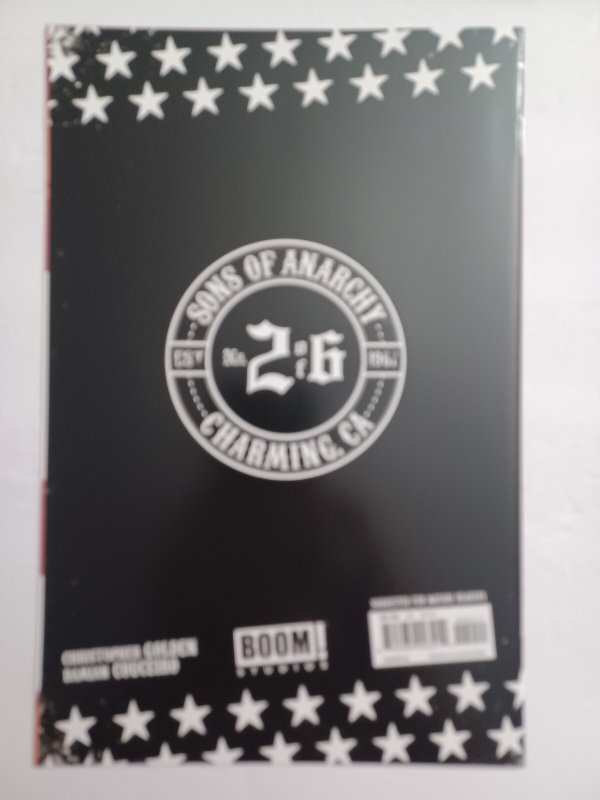 Son's of Anarchy #1 & #2 Virgin Connecting cver - Boom Studios - NM