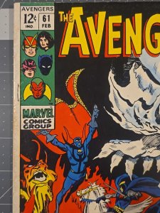 The Avengers #61 Surtur & Ymir Cover App (Marvel Comics Feb-1968) [2nd Copy]