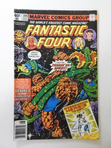 Fantastic Four #209 (1979) VG Condition moisture stain