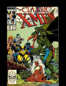 Lot of 12 Classic X-Men Marvel Comics #5 6 10 13 14 15 18 19 20 21 22 23 HY3