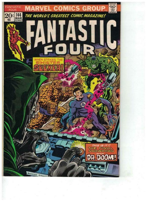 FANTASTIC FOUR 144 VF Mar. 1974