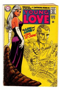 YOUNG LOVE #68 comic book-DC ROMANCE-GOOD ISSUE-Lisa St. Claire 