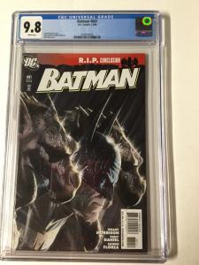 Batman 681 Cgc 9.8 White Pages
