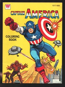 Captain America Coloring Book #1011  1967 - Whitman  -VF - Comic Book