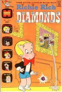 RICHIE RICH DIAMONDS (1972-1982) 3 VF-NM  Dec. 1972 COMICS BOOK