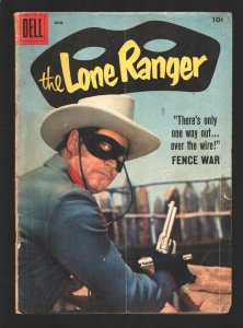 Lone Ranger #128 1959-Dell-Clayton Moore photo cover-Tonto & Silver appear-VG-