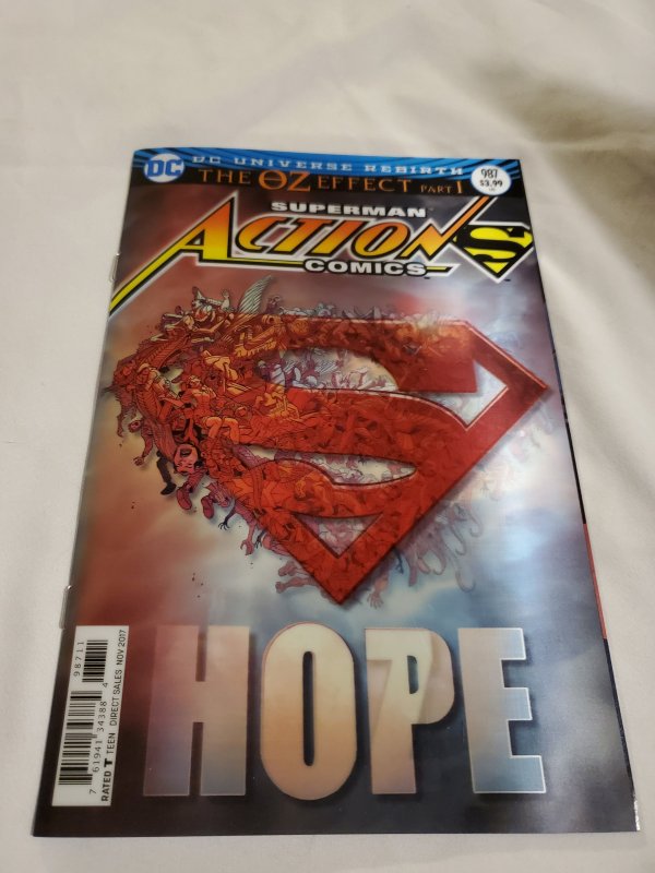 Action Comics 987 Near Mint  Cover by Nick Bradshaw