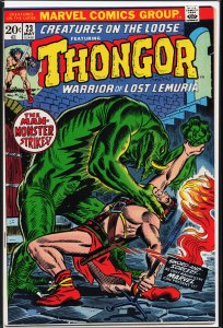 Creatures on the Loose #23 (1973) Thongor