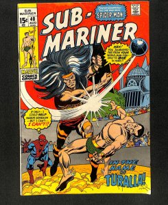 Sub-Mariner #40 Spider-Man!