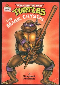 Teenage Mutant Ninja Turtles 1990-Random House-The Magic Crystal-Story Book A...