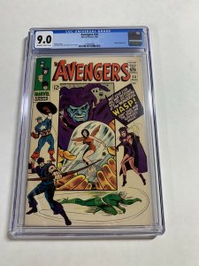 Avengers 26 Cgc 9.0 Ow/w Pages Marvel Silver Age
