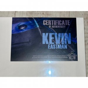 TMNT 11x17 Art Print Signed by Kevin Eastman - Raphael