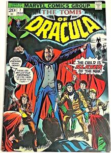 TOMB OF DRACULA#7 VG 1973 MARVEL BRONZE AGE COMICS