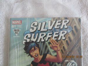 SILVER SURFER 1 V7 RARE CHRIS STEVENS B FRIED PIE VARIANT