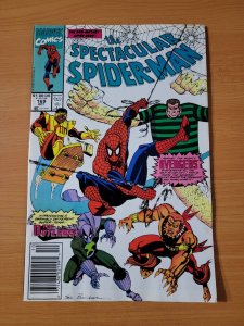 Spectacular Spider-Man #169 Newsstand Variant ~ NEAR MINT NM ~ 1990 Marvel