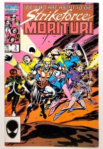 Strikeforce: Morituri #3 (Feb 1987, Marvel) 7.0 FN/VF