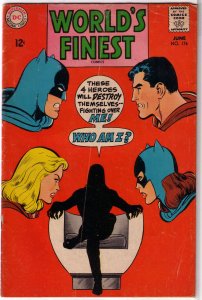 World's Finest Comics   #176 GD Superman/Batman