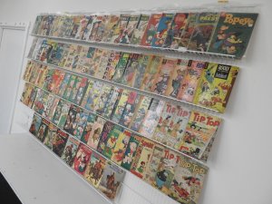 Huge Lot of 100+ Low Grade Comics W/ Walt Disney Comics, King Comics, +More!